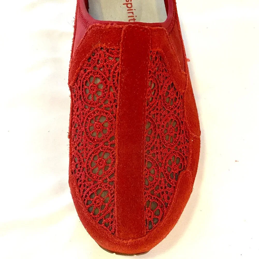 Easy Spirit Slip on Traveltime Clogs Wide (9WW) - Picture 2 of 7